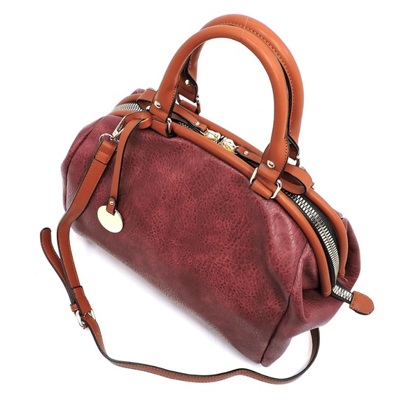 NEW Fashion Zipper Doctors Satchel - Picture 5 of 8